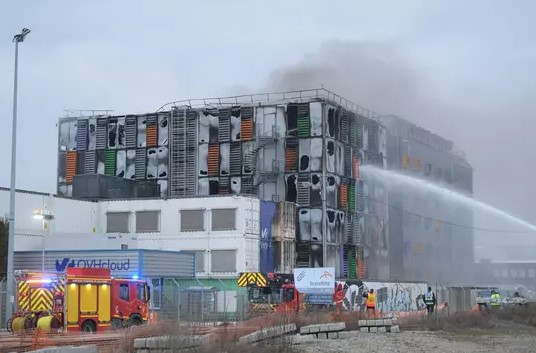 Incendie datacenter
